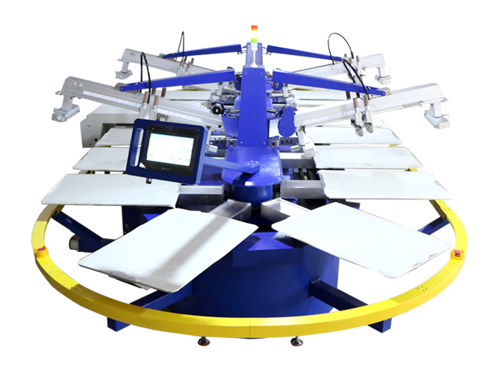 Elliptical printing machine