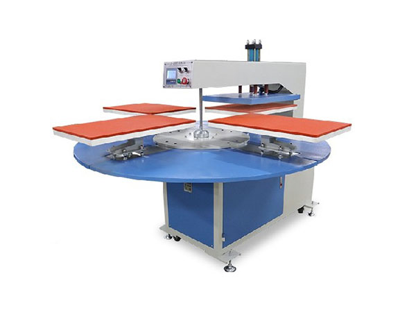 Four Stations Automatic Cylinder hot stamping machine
