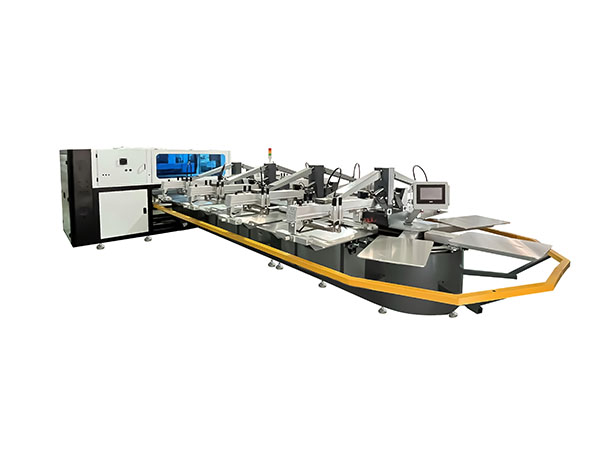Oval digital screen printing machine